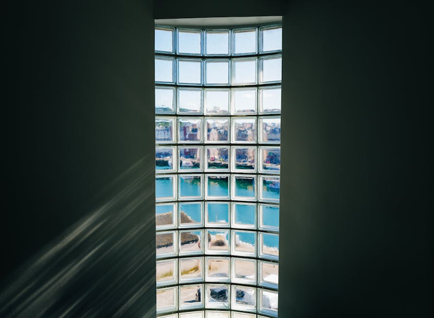 Sunlight streaming through newly installed custom vinyl windows
